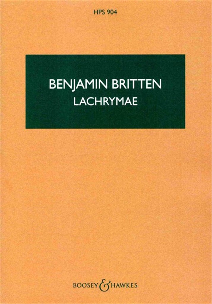 Lachrymae op. 48a